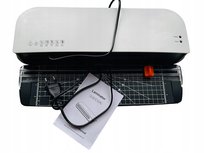 Laminator SL299 A4 ciepło/zimno + nożyk i narożnik - szybkie laminowanie