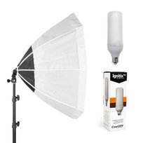 Lampa Ambilux™ Softbox Półsferyczny 60Cm 125W Led