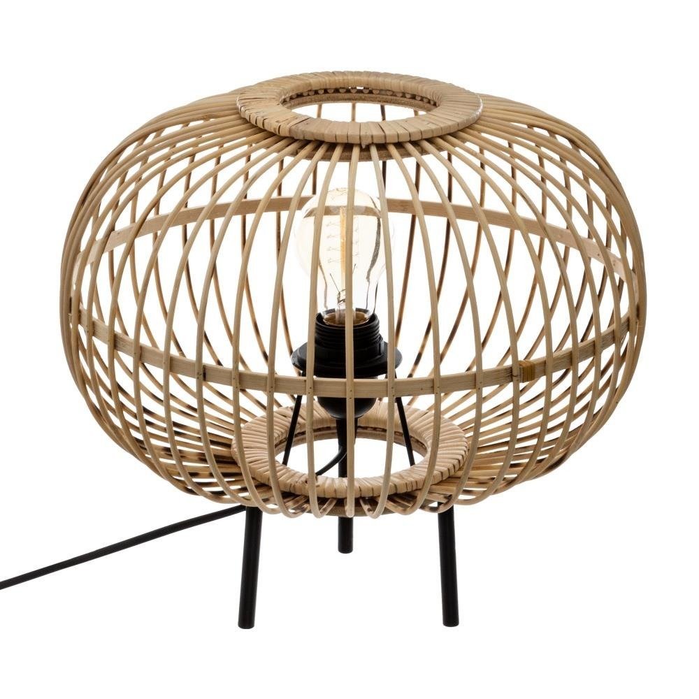 Lampa dekoracyjna ATMOSPHERA Bamboo, brązowa, 34 cm