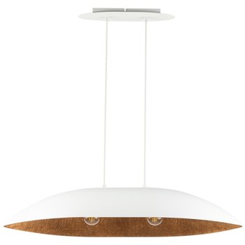 Lampa do kuchni wisząca Gondola M 40639 Sigma nad wyspę biała miedziana - Sigma