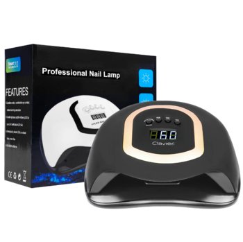 Lampa do paznokci Clavier LED + UV-Q10 Smart 2.0 220W, czarna matowa - Clavier