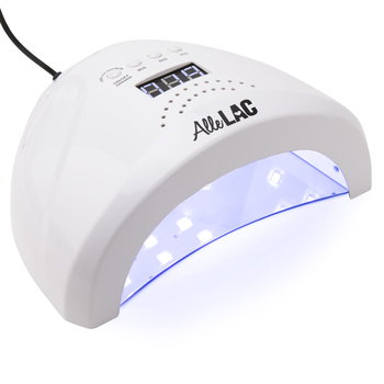 Lampa do paznokci dual UV/LED 48W AlleLac do lakierów hybrydowych żeli i akrylożeli biała 1S - AlleLac
