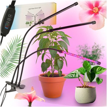 Lampa do Uprawy Wzrostu Roślin Panel LED Oświetlenie Timer + Pilot Zestaw - Artemis