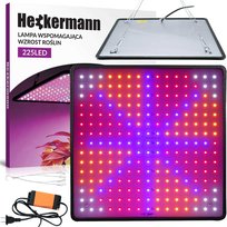 Lampa do wzrostu roślin Heckermann 225LED MULTI COLOR FULL SPECTRUM