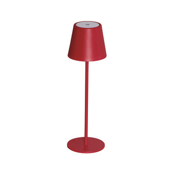 Lampa dotykowa stołowa LED LL LIGHTLOGIC akumul USB IP54 czerwona - Inna producent