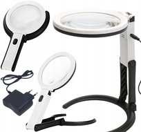 Lampa Kosmetyczna Led Z Lupa Szkło Powiększające