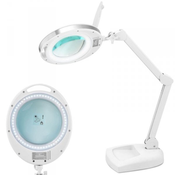 Фото - Інші іграшки DPI Lampa kosmetyczna z lupą szkłem powiększającym na biurko 5  60x LED śr. 