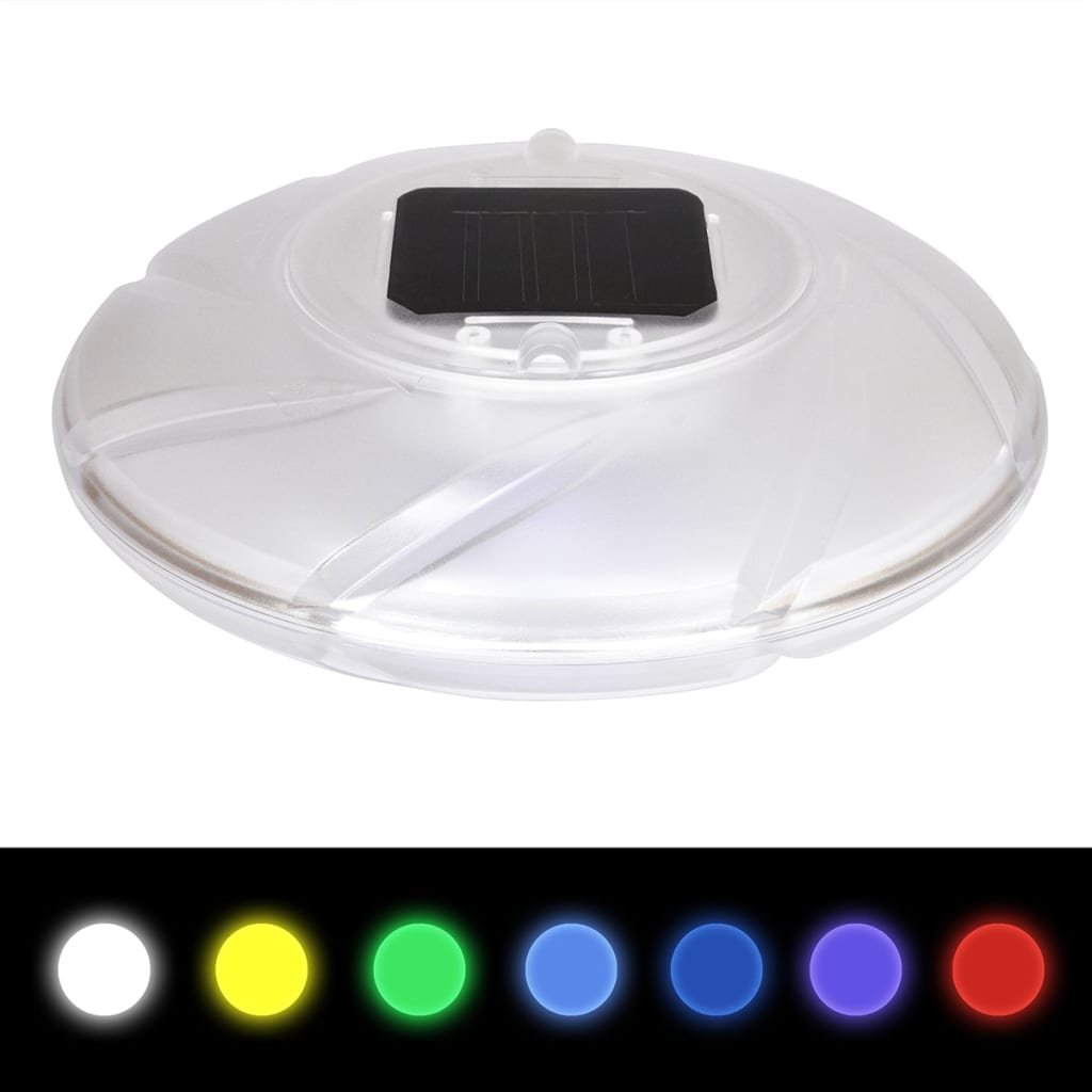 Lampa Lampka Solarna Pływająca do Basenu Multi LED BESTWAY