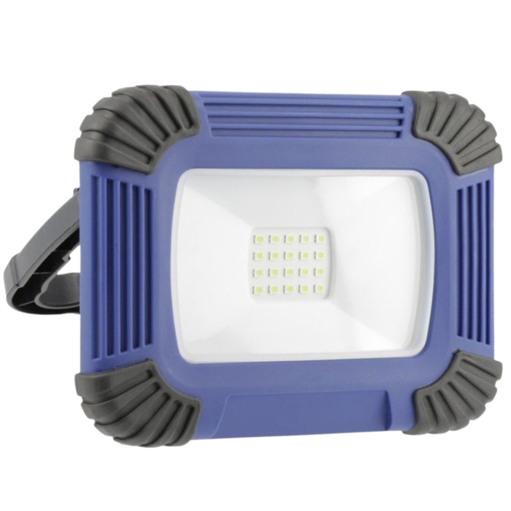Zdjęcia - Naświetlacz LED / lampa zewnętrzna GTV Lampa Led 230V 10W 800Lm 6400K Ip54 Naświetlacz Akumulatorowy Usb Onyx 
