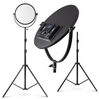 Lampa LED Panelowa Okrągła Luminelle + Statyw