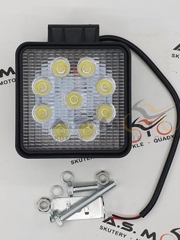 Lampa Led Uniwersalna 9 Diod 1800 Lm,27W Trucklight Światło, Listwa,Panel - a.s. moto