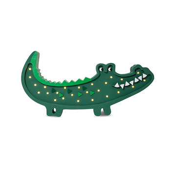 Lampa Little Lights Krokodyl | Papkin Green - Little Lights