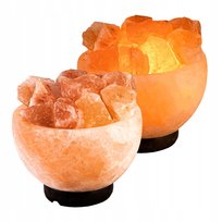 Lampa misa - jonizator powietrza - sól himalajska