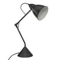 Lampa na biurko ATMOSPHERA Aude, czarna, 15x24x62 cm