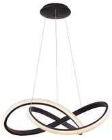 Lampa nad stół wisząca Infinity AZ5096 LED pilot czarna