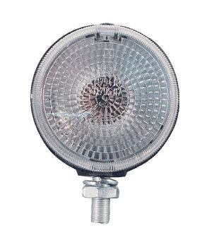 Lampa obrysowa 5W okrągła 12/24V przezroczysta przykręcana Ă 73 mm Hella 2PF001648161 - Hella