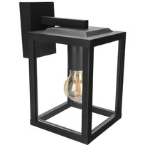 Lampa Ogrodowa Kinkiet Elewacyjny Gaia S Black E27 Czarny Ip44 Edo777370 Edo Solutions Garden Line