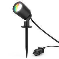 Lampa ogrodowa Smart Hama WLAN Matter IP65 z kolorem i grotem ziemnym