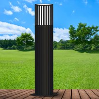 Lampa ogrodowa stojąca KUUSAMO 44 cm grafitowa E27 IP54
