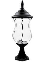 Lampa Ogrodowa Stojąca LED 9W CZARNA 3000K 54cm