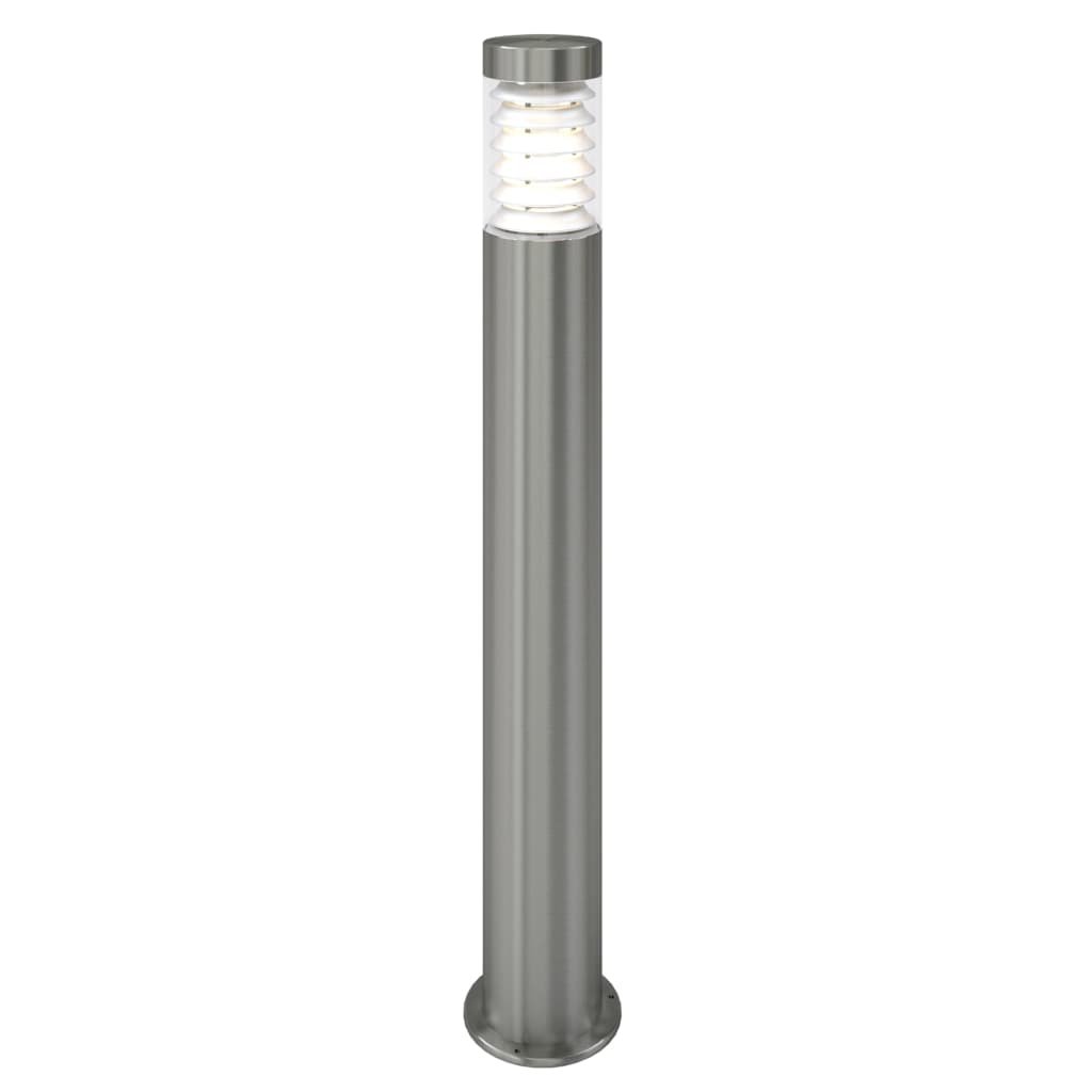 Lampa ogrodowa VIDAXL, 60 W, E27, srebrna, 80x10,1 cm