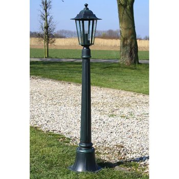 Lampa ogrodowa VIDAXL Preston, zielona, E27, 105 cm - vidaXL