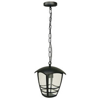 Lampa Ogrodowa Wisząca Imma Black C E27 Czarny Łańcuch  Ip44 Edo777383 Edo Garden Line