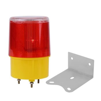 Lampa ostrzegawcza Akozon LED Awaryjna lampa ostrzegawcza Lampa błyskowa słoneczna Migające światło ostrzegawcze Stroboskopowe światło ostrzegawcze na drodze - Inny producent