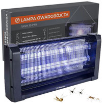 LAMPA OWADOBÓJCZA UV NA OWADY KOMARY ĆMY MOLE DUŻA SKUTECZNA REVENTO 30W