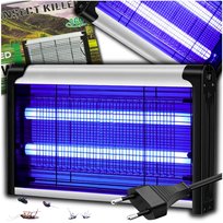 LAMPA OWADOBÓJCZA UV NA OWADY komary mole muchy osy PUŁAPKA GRUBE ELEKTRODY