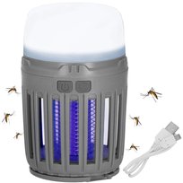 Lampa owadobójcza UV turystyczna 3w1 na komary, muchy, ćmy