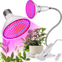 Lampa Panel do Wzrostu Uprawy Roślin 200 LED E27 GARDLOV