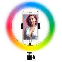 Lampa pierścieniowa RingLight 10cali RGB głowica