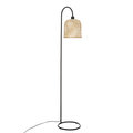 Lampa Podłogowa Ali Z Plecionym, Bambusowym Kloszem, 159 Cm - JJA SAS
