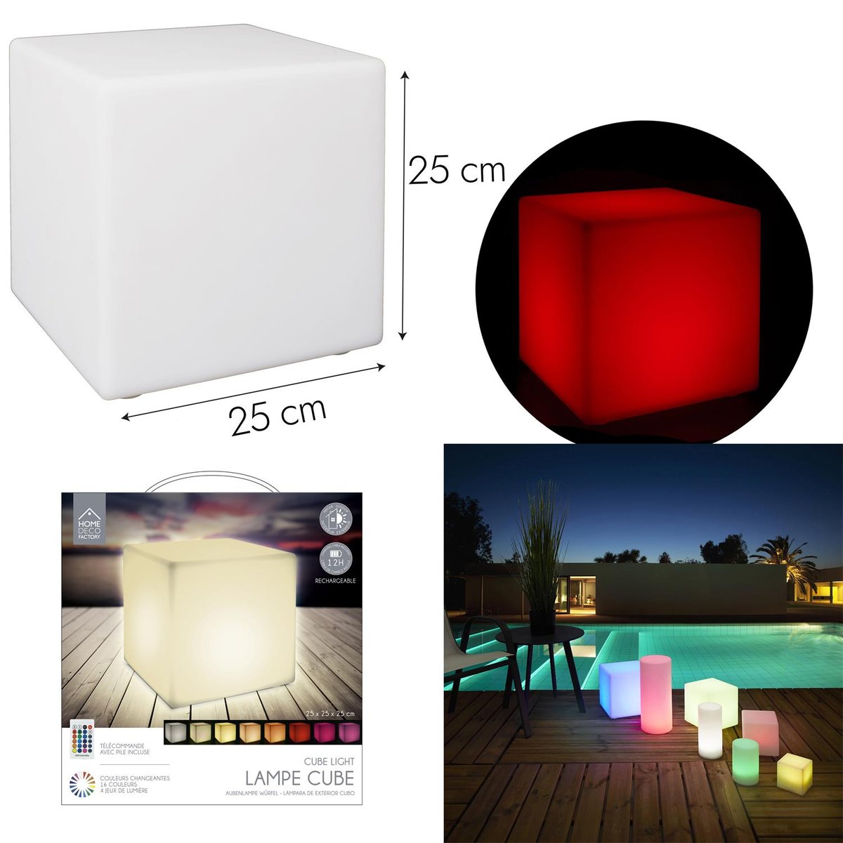 Lampa 40805 Cube Noir Moelleux - Accessoire Pare-Brise Ou Rétroviseur | Fixation Ventouses | 7 Cm Anti-Éblouissement Et Décoratif