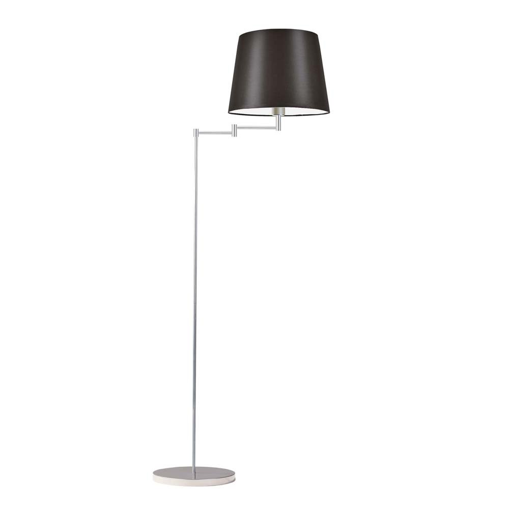 Lampa podłogowa LYSNE Asti, brązowy, 60 W