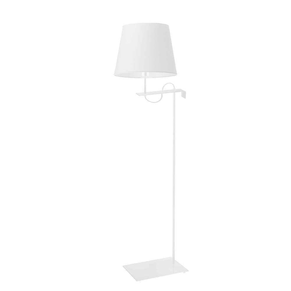Lampa podłogowa LYSNE Bata, biały, 60 W
