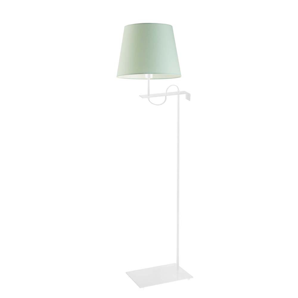 Lampa podłogowa LYSNE Bata, miętowy, 60 W