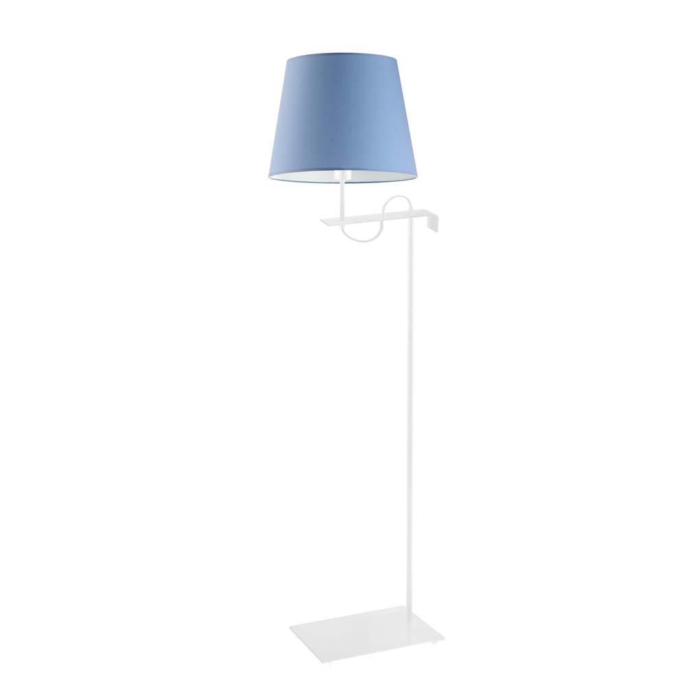 Lampa podłogowa LYSNE Bata, niebieski, 60 W