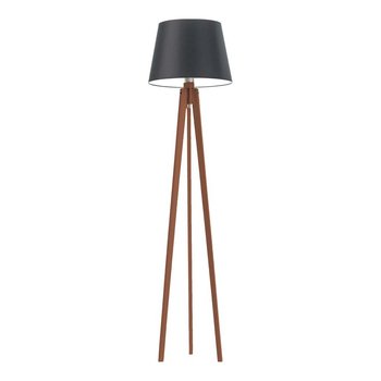 Lampa podłogowa LYSNE Curacao, 60 W, E27, czarno-mahoniowa, 158x40 cm - LYSNE