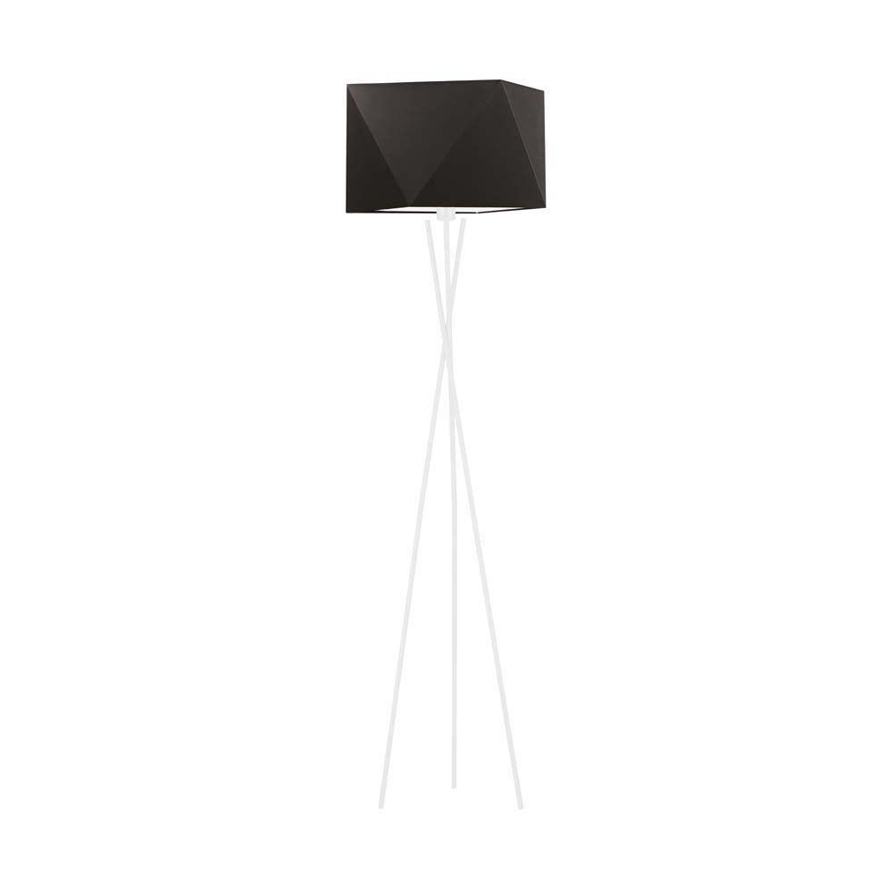 Lampa podłogowa LYSNE Dakar, 60 W, E27, brązowa/biała, 164x45 cm