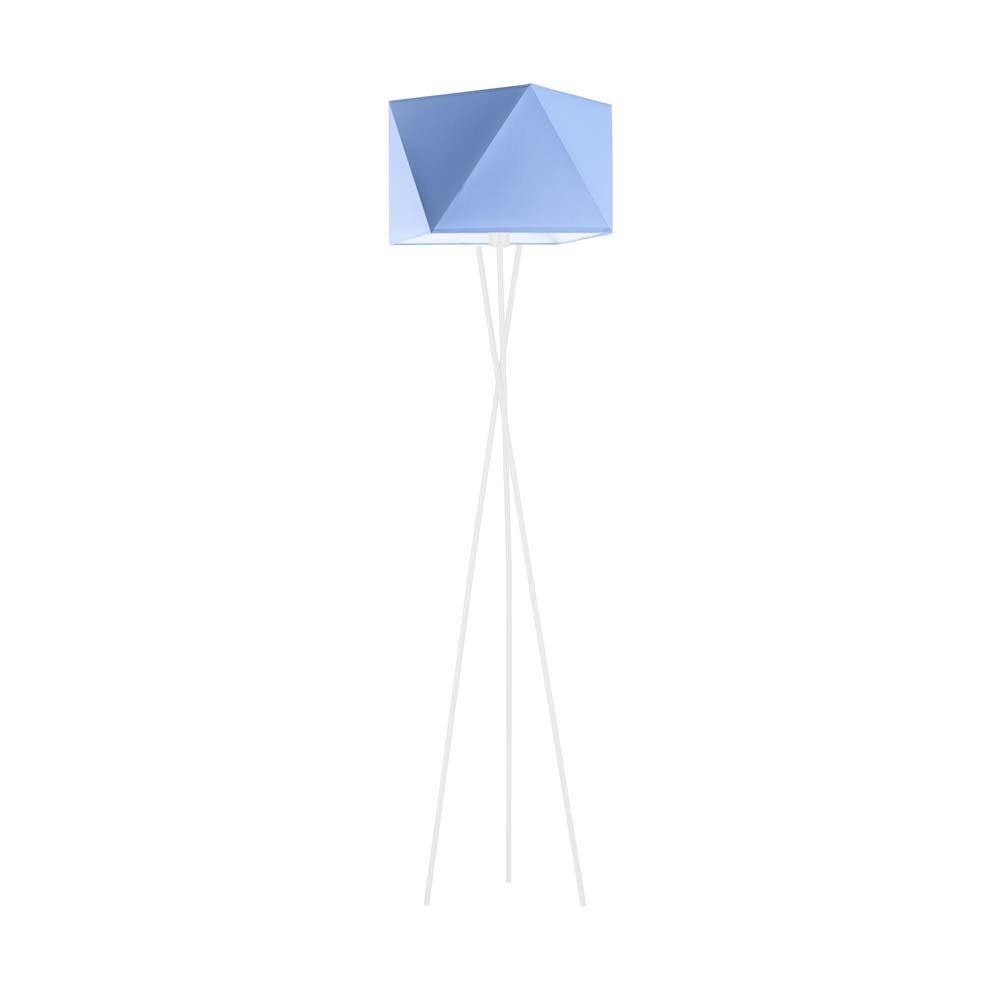 Lampa podłogowa LYSNE Dakar, 60 W, E27, niebieska/biała, 164x45 cm