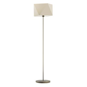 Lampa podłogowa LYSNE Fidżi, 60 W, E27, ecru/złota, 160x45 cm - LYSNE