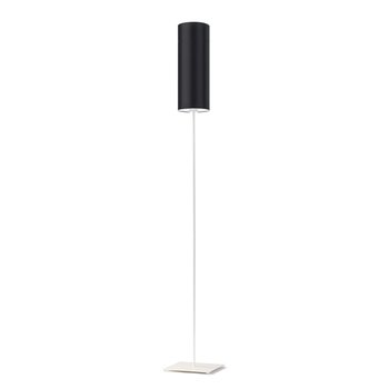 Lampa podłogowa LYSNE Florencja, 60 W, E27, czarna/biała, 165x20 cm - LYSNE
