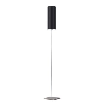 Lampa podłogowa LYSNE Florencja, 60 W, E27, czarna/chrom, 165x20 cm - LYSNE