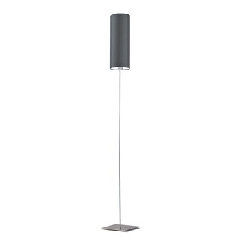 Lampa podłogowa LYSNE Florencja, 60 W, E27, grafitowa/chrom, 165x20 cm - LYSNE