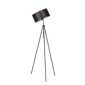 Lampa podłogowa LYSNE Malmo, 60 W, E27, brązowo-czarna, 145x50 cm - LYSNE