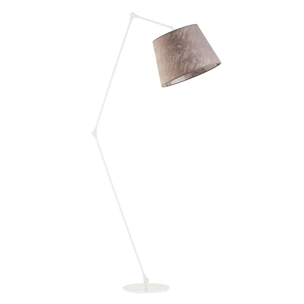 Lampa podłogowa LYSNE Manila, 60 W, E27, beton/biała, 177x60 cm