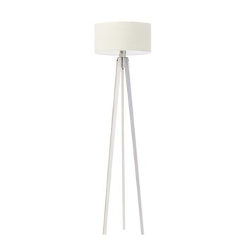Lampa podłogowa LYSNE Miami, 60 W, E27, ecru-biała, 148x40 cm - LYSNE