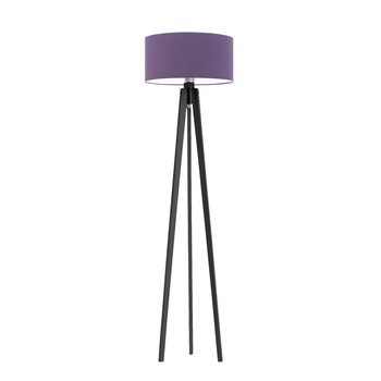 Lampa podłogowa LYSNE Miami, 60 W, E27, fioletowo-hebanowa, 148x40 cm - LYSNE